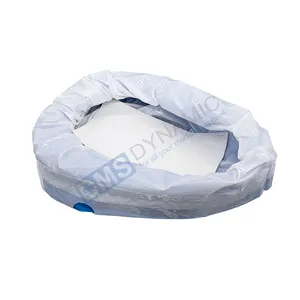 Disposable bedpan liner with super absorbent pads medical grade no leakage reducing odor no need to clean a bedpan again