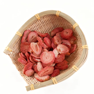 High Quality Freeze-Dried <strong>Strawberry</strong> Slice No Sugar for Iced Brew Fruit Tea Snack Ingredient Bulk Pack - Product Image 1