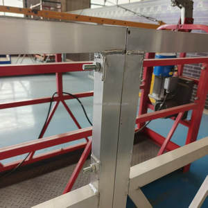 Plataforma suspendida de aleación de aluminio Andamio alimentado de 380V Certificación CE con góndola de elevación de cable para trabajo <span class=keywords><strong>exterior</strong></span> - Product Image 4