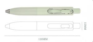 Bolígrafo de Gel Morandi Press con Tinta Negra y Punta de 0.5 mm - Fácil de Transportar y Proporciona una Escritura Estable - Product Image 3