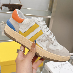 2021 신상 트렌디 고품질 통기성 봄 가을 야외용 남성 스니커즈 키높이 캔버스 갑피 - Product Image 3