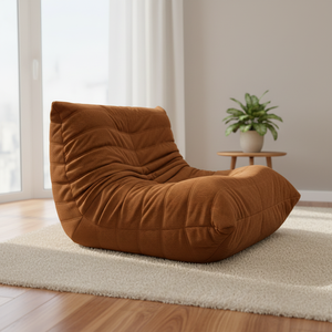 Sofá Individual Compacto de Primera Calidad, Sofá Tapizado Empacado Individualmente, Sillón de Lujo Individual para Descanso - Product Image 1