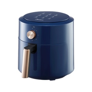 Friteuse à air Midea bleu foncé 420x260x280mm, revêtement céramique rond, électrique, multifonctionnelle, avec écran intelligent - Product Image 1