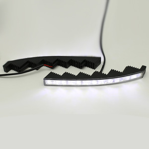 Feux de jour universels à <span class=keywords><strong>LED</strong></span> 12V pour pare-chocs, feux antibrouillard DRL, phares <span class=keywords><strong>LED</strong></span>, barre lumineuse <span class=keywords><strong>LED</strong></span>, ampoule de feux de jour - Product Image 5