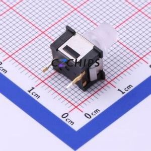 K6-6610D01 Tactile Switch Through hole Component (THT) Switch 4.5N Through Hole 10.5mm 9.85mm - Product Image 2