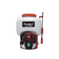 Farmjet Semprotan Pertanian, Peralatan Mesin Semprot Pertanian Tekanan Tinggi 25L / 30L 2 Tak/4 Tak Bertenaga Bensin