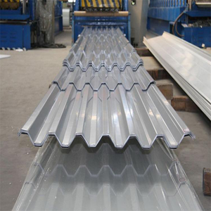 <span class=keywords><strong>Zinc</strong></span> ondulé galvanisé ppgi <span class=keywords><strong>toiture</strong></span> feuille enduite de couleur <span class=keywords><strong>tuile</strong></span> en acier prépeinte - Product Image 5