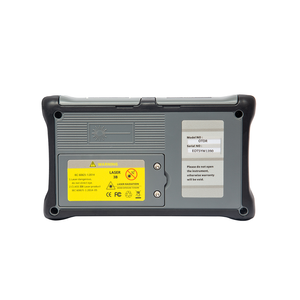 MINI OTDR 1310/1550nm 26/24dB Réflectomètre à fibre optique Écran tactile VFL OLS OPM Carte d'événements Testeur de câble Ethernet Testeur de réseau - Product Image 4