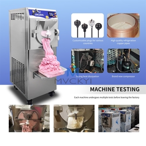OEM Mvckyi 10 Program 68L/H Machine à glaces artisanales italiennes, congélateur à glaces en batch, machine à glaces dures américaine commerciale - Product Image 5