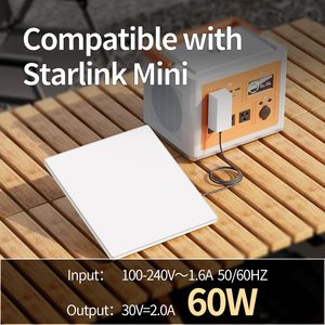 Adaptador de Corriente de Repuesto de 60W para Starlink Mini, Entrada 100-240V/1.6A, Salida 30V/2A, Convertidor de CA a CC, Cargador para Starlink Mini - Product Image 2