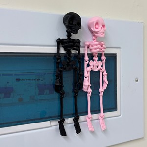 Adornos de Calaveras Impresas en 3D, Figuras Articuladas de Esqueletos, Juguetes de Plástico, Regalos, Manualidades Populares - Product Image 4