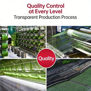 Erba Sintetica Realistica di Alta Qualità in Plastica, Ecologica e Impermeabile per Interni ed Esterni, Casa, Giardino, Balcone - Product Image 5