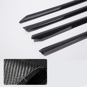 Kits intérieurs en fibre de carbone véritable, accessoires de voiture, garniture de panneau de porte pour <span class=keywords><strong>Audi</strong></span> A3 <span class=keywords><strong>S3</strong></span> RS3 8Y 2020 <span class=keywords><strong>2021</strong></span> 2022 - Product Image 4