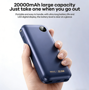 Built-in QC22.5 Fast Charging <b>Cables</b> Power Bank Smart Digital Display High Capacity 20000mAh FP-130 FP-130 FP-130 FP-130 FP-130 - Product Image 2
