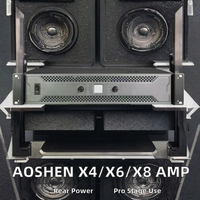 Nouvel amplificateur de puissance X4X6X8X10, amplificateur de puissance double canal à pure amplification finale, haute puissance, pour KTV, maison, performance en extérieur