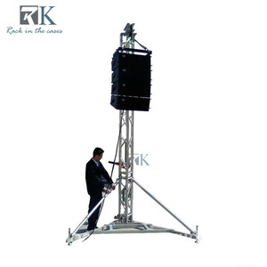 RK Aluminum Stage Speaker Truss Stand 6m/8m Height Modular Spigot Truss - Product Image 1