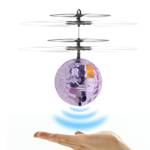 2020 Capteur Balle <span class=keywords><strong>Volante</strong></span> avec <span class=keywords><strong>boule</strong></span> DE Disco MENÉE <span class=keywords><strong>Lumineuse</strong></span> Électronique Infrarouge Induction Avion cadeau spécial - Product Image 1