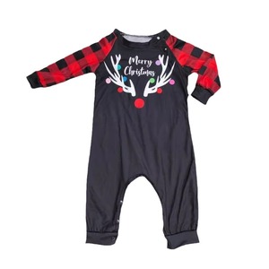 Pijama Familiar Conjunto Adulto Crianças Bebê Homens Mulheres Natal Família Combinando Pijama - Product Image 5