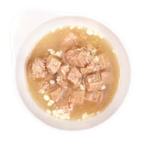 Haute qualité 85g collations humides pour chats poulet thon branchies soupe à la viande blanche avec poitrine de poulet ingrédient principal aliments pour animaux de compagnie en conserve - Product Image 1