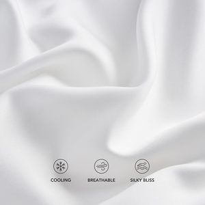 Mềm tấm làm mát thiết lập 4 cái tấm ga trải giường cho hot tà vẹt Lyocell sang trọng Breathable bedding <span class=keywords><strong>Set</strong></span> - Product Image 5