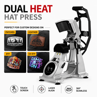 Máquina de Planchado de Gorras Automática con Alineación Láser para Gorras 110V/220V 1 Año de Garantía