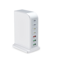 HNT Vente en gros Chargeur rapide universel 105W PD QC 7 ports Station adaptateur USB A+C pour iPhones Ordinateurs portables avec prise US EU UK AU