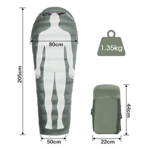 <span class=keywords><strong>Sac</strong></span> <span class=keywords><strong>de</strong></span> <span class=keywords><strong>couchage</strong></span> en duvet <span class=keywords><strong>de</strong></span> canard <span class=keywords><strong>ultra</strong></span> léger, super chaud, imperméable, en nylon, doux pour la peau, personnalisé, pour l'hiver extrême, fabriqué par LLOYDBERG - Product Image 2