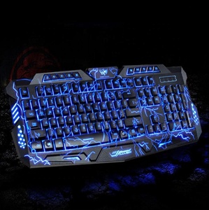 <span class=keywords><strong>Clavier</strong></span> de jeu universel filaire couleur RVB <span class=keywords><strong>clavier</strong></span> de jeu combiné anglais dactylographie rétro Gamer mécanique <span class=keywords><strong>ordinateur</strong></span> de bureau tablette <span class=keywords><strong>clavier</strong></span> Pc - Product Image 1