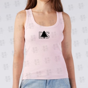 Maßgeschneidertes Polyester-Spandex Racerback Tanktop Vielseitiges Figurbetontes GYM Yoga Training Lauf V-Ausschnitt Sublimations-Tanktop für Damen - Product Image 6