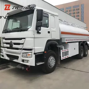 Camion-citerne de Transport de pétrole à bas prix, réservoir de carburant Sino Howo 6x4 5000 6000 gallons, vente en slovénie