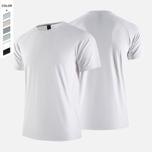 Nuova T-shirt in Seta Ghiaccio 2024, Asciugatura Rapida, Polylon Multicolore, Manica Corta Estiva, Taglia Grande, Comoda per <span class=keywords><strong>Sport</strong></span> e Tempo Libero - Product Image 1