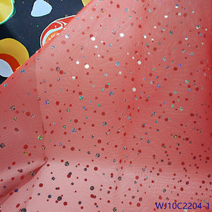 ชุดกระโปรงเวที<span class=keywords><strong>สี</strong></span><span class=keywords><strong>แดง</strong></span>ผ้าทูลฟอยล์ทรงกลมพิมพ์ลายชุบทอง<span class=keywords><strong>สี</strong></span>สันสดใส - Product Image 5