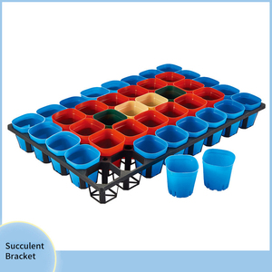 Bandejas para plantas suculentas de 30 celdas, bandeja para germinación de semillas, soporte para <span class=keywords><strong>maceta</strong></span> - Product Image 3