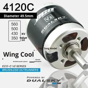 Moteur Shuangtian Motor Wing Cool ECO4120C Outrunner pour modèle d'avion à voilure fixe, comparable au 5050EA - Product Image 1