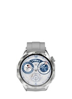 Reloj Inteligente HK4 Unisex, Pantalla Táctil OLED HD de 1.43'', IP67, Carga Magnética, Pago, BT5.3, Frecuencia Cardíaca, Presión Arterial, Acero, 5-10 Días de Autonomía