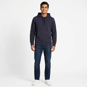 Nouveauté 2026 : Sweat à capuche et sweat-shirt unisexe thermique, personnalisable avec logo imprimé ou brodé, modèle vierge uni, grandes tailles pour hommes - Product Image 1