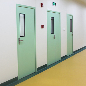 Puerta de Acero Inoxidable de Alta Calidad Personalizada para Quirófano, Sala Limpia, Puerta Única para Cuarto Limpio - Product Image 2