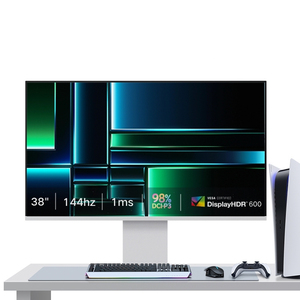 TCOIORアルミ合金スタジオディスプレイ4k Retinaモニター超ワイドゲームモニター38インチモニター4k 144hzモニター用macbook - Product Image 1