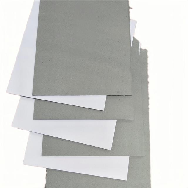 CCNB Duplex Board Grey Back 250gsm 300gsm 350 Gsm 400gsm One Side White Coated Duplex Cardboard