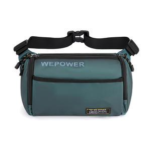 Wepower Sac de poitrine pour homme en nylon, grande capacité, résistant à l'eau, sac bandoulière pour les loisirs, les voyages, les sports de plein air - Product Image 5