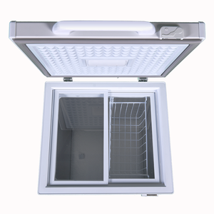 Mini congélateur coffre de plain-pied de 100 litres à <span class=keywords><strong>la</strong></span> maison température mécanique de refroidissement direct pour le stockage de crème glacée de petit volume - Product Image 6