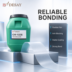 อิมัลชั่นโพลิเมอร์ VAE ทนความร้อน GW-9208 ที่มีความต้านทานแรงดึงสูงสำหรับการเชื่อมต่อวัสดุแข็ง - Product Image 6