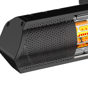 Calentador Eléctrico Infrarrojo para Patio, Elemento Calefactor de Fibra de Carbono, Montaje en Pared, Calentamiento Rápido, Protección contra Sobrecalentamiento, Enchufe Europeo, Iluminación Infrarroja - Product Image 4