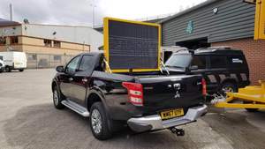 YAHAM Bảng Thông Báo Biến Thiên Gắn Xe Bảng Hiệu Kỹ Thuật Số Led Ngoài Trời, Bảng Hiệu Thông Báo Biến Thiên, Không Thấm Nước Đủ Màu 10 7000 - Product Image 3