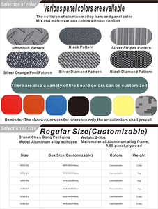Customized Portable Scissor Equipment Toolbox <strong>Aluminum</strong> EVA Foam Instrument Suitcase <strong>Briefcase</strong> Supported by OEM and ODM - Product Image 6