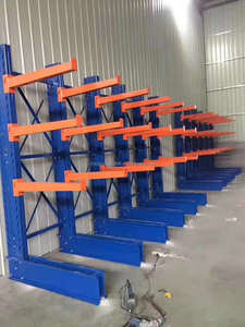 100kg/500kg Charge simple/double face Vertical en acier Cantilever Rack Heavy Duty Rayonnage Bras de rayonnage pour le stockage du tambour de câble - Product Image 4