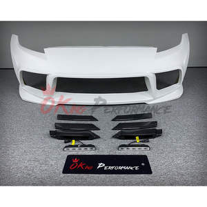Pare-chocs avant en fibre de carbone partielle de style Weber Sports <span class=keywords><strong>Zenit</strong></span> Line pour NISSAN 370Z Z34 Kit carrosserie - Product Image 2