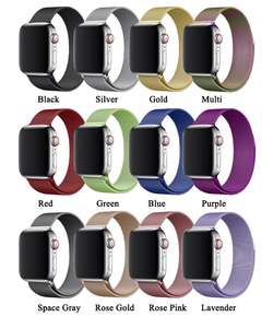 Pulsera Milanese Loop de acero inoxidable de acero de malla de correas de reloj para bandas para <span class=keywords><strong>Apple</strong></span> <span class=keywords><strong>Watch</strong></span> serie 5 4 3 2 1 - Product Image 6
