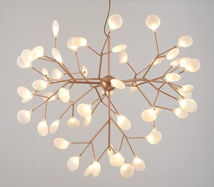 Nordique Postmoderne boule de verre <span class=keywords><strong>Lustre</strong></span> à bulles Luciole Arbre Branches <span class=keywords><strong>Lustre</strong></span> Couleur or <span class=keywords><strong>Spoutnik</strong></span> Plafonnier - Product Image 3