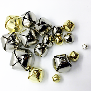 أجراس معدنية صغيرة للزينة من 8 مم إلى 38 مم، مناسبة للمهرجانات وديكورات الحفلات المنزلية وصنع أجراس الأبواب للكلاب وأجراس عيد الميلاد المطلية - Product Image 1